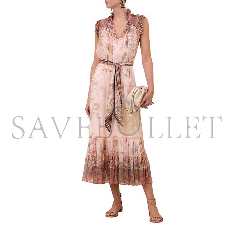 ZIMMERMANN LUNA ALCHEMY FLUTTER DRESS 7280DS262